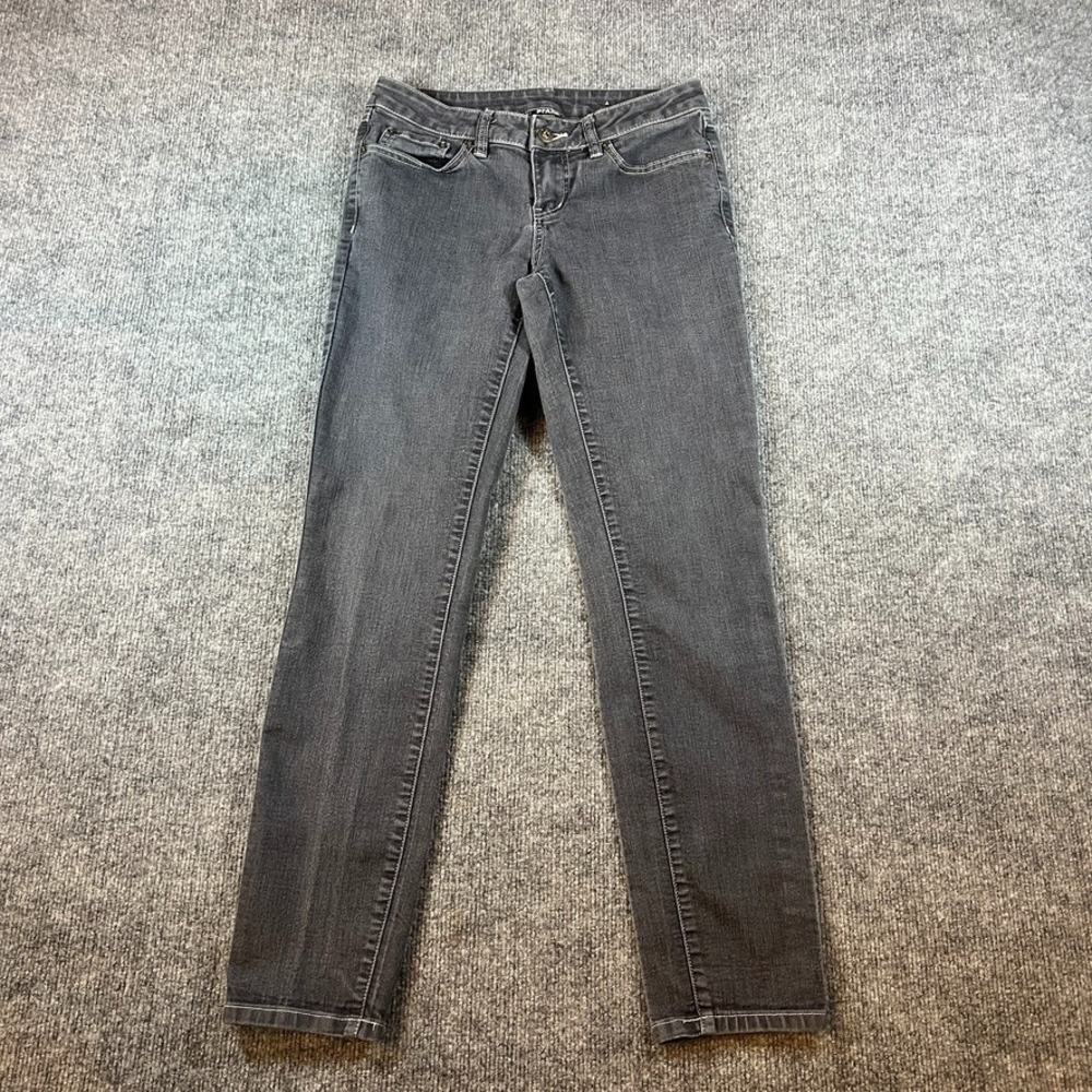 Prana Women's Gray Jeans Size 2 26‎ | Stretch Denim Straight | Casual Everyday